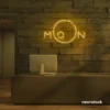 The Moon neon sign in green is a gentle yet captivating piece that adds celestial charm to any space. Whether you're decorating a cozy bedroom, dreamy nursery, or chill-out zone, this LED sign brings a peaceful vibe and trendy flair. Crafted for modern interiors, it's ideal for moon lovers and aesthetic décor enthusiasts. Let your wall art shine with a piece that truly lights up the night.